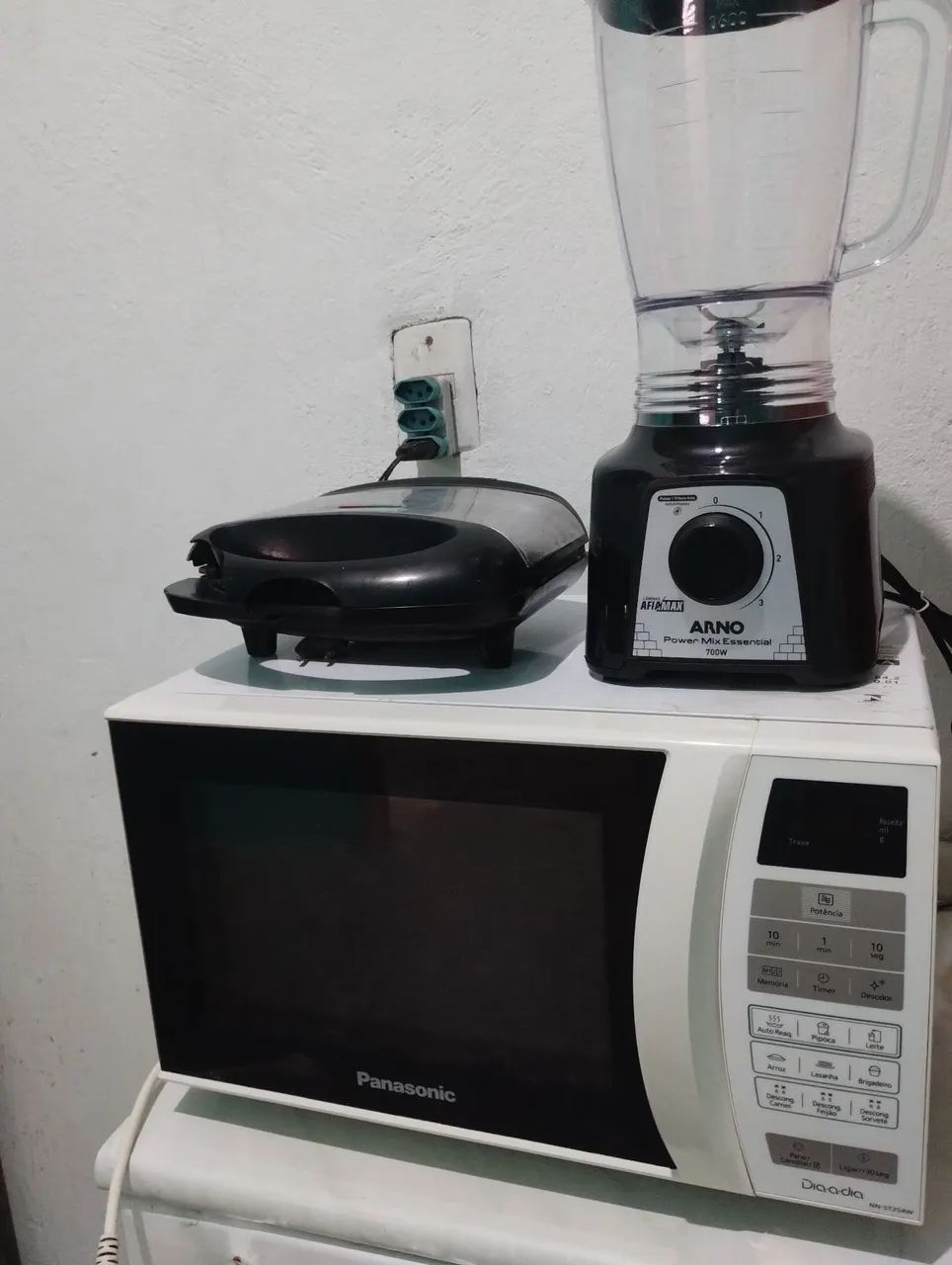 Microondas Panasonic funcionando perfeitamente 