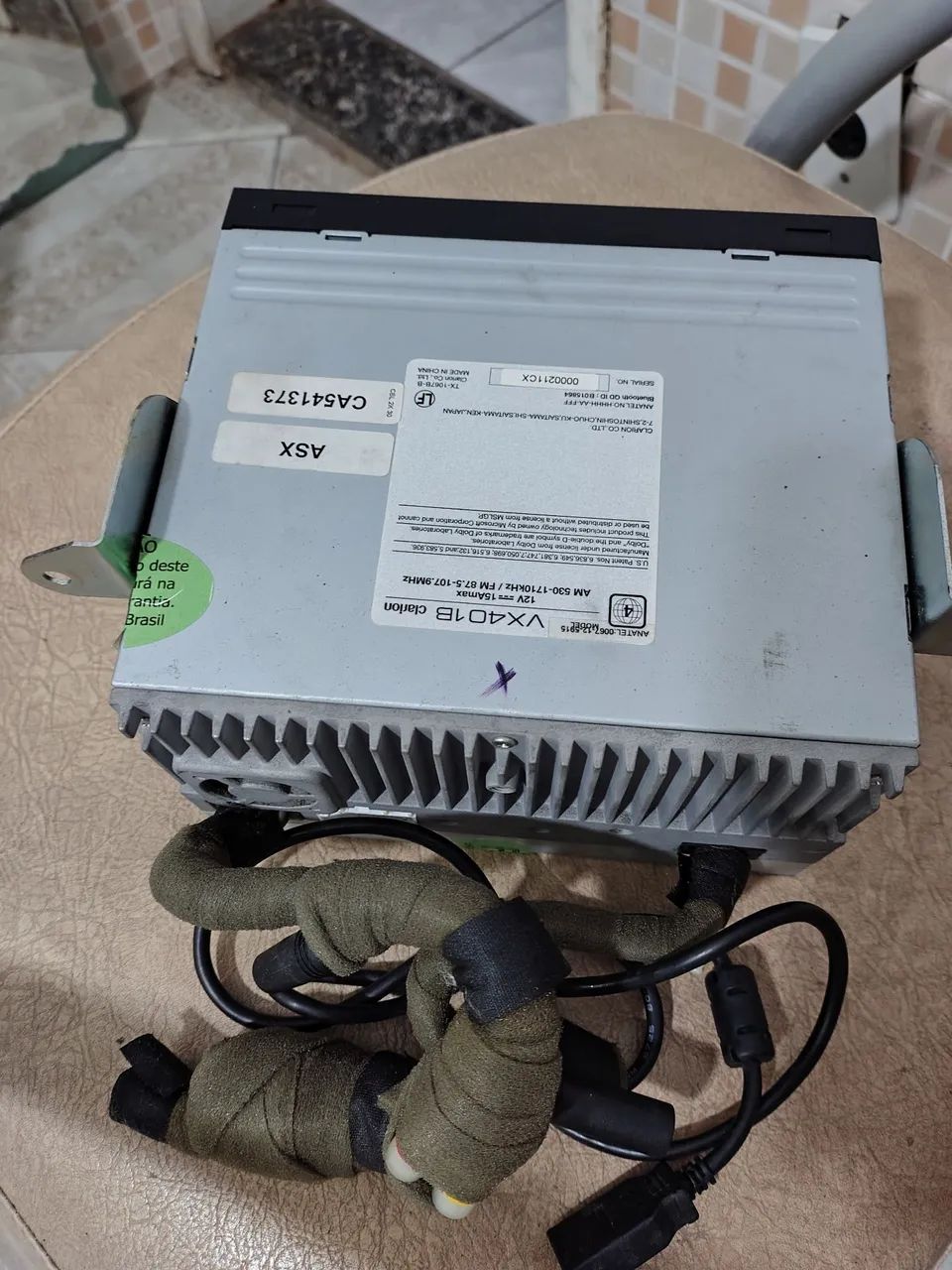 Central Multimídia Clarion com Bluetooth( carro ASX) - Foto 4