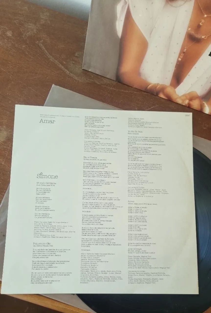 Disco Vinil (LP) Simone 1981 AMAR - Foto 5