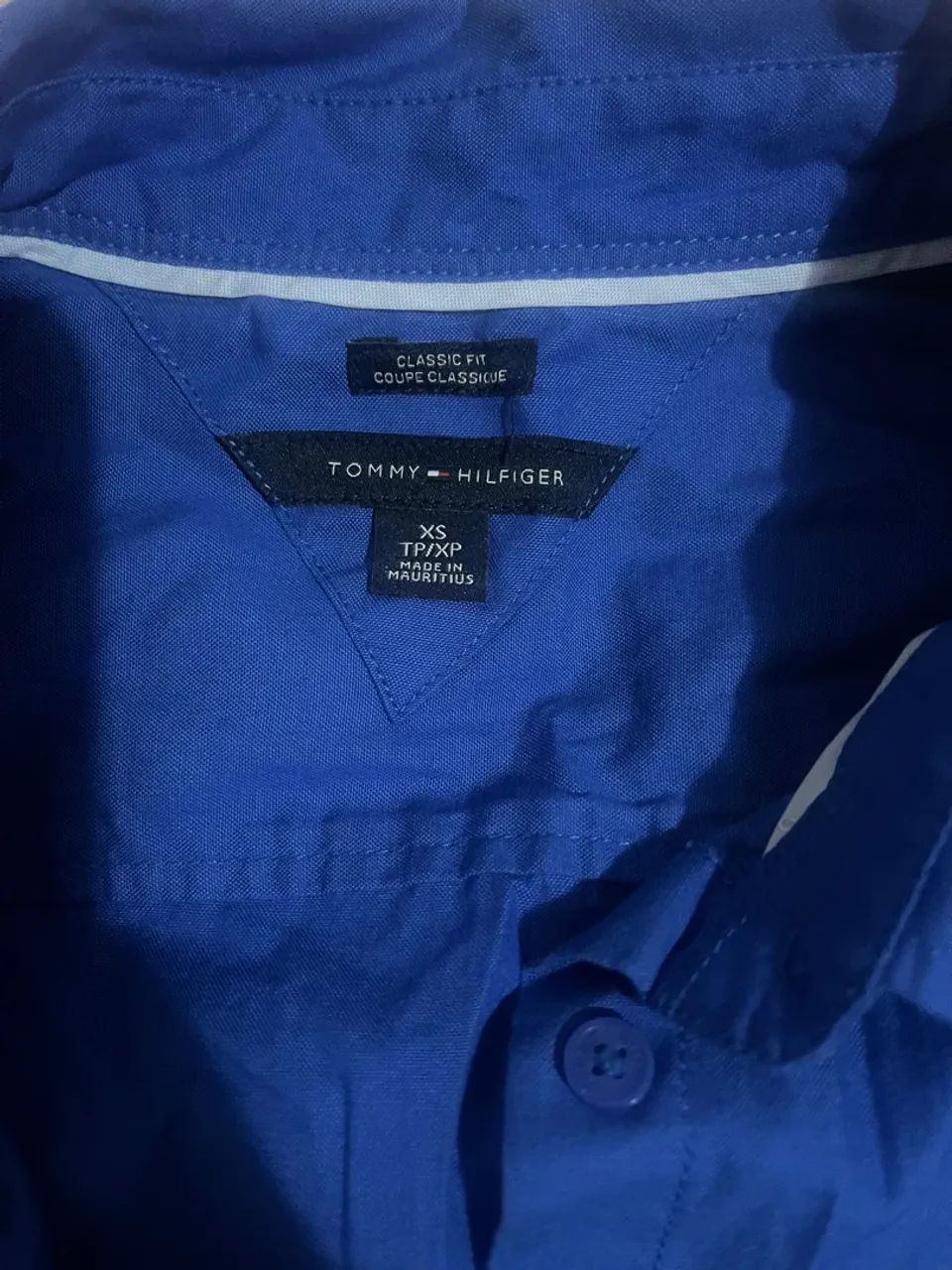 Camisa Tommy Hilfiger Azul - Foto 3