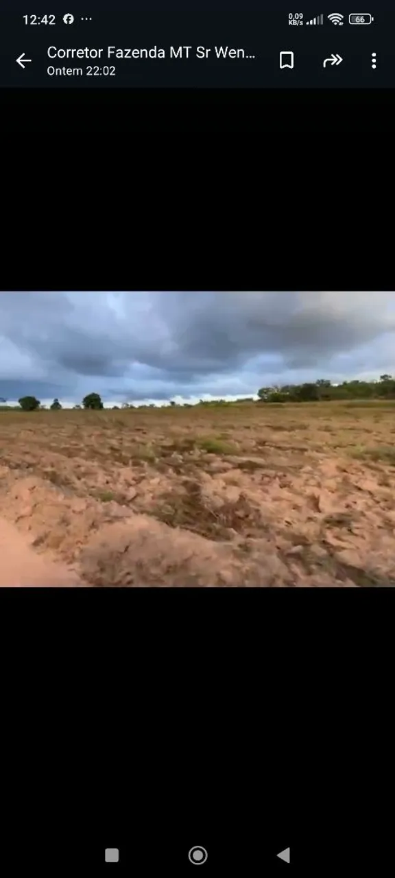 Fazenda arrendamento 500hrc em Água Boa MT. Grade combinar