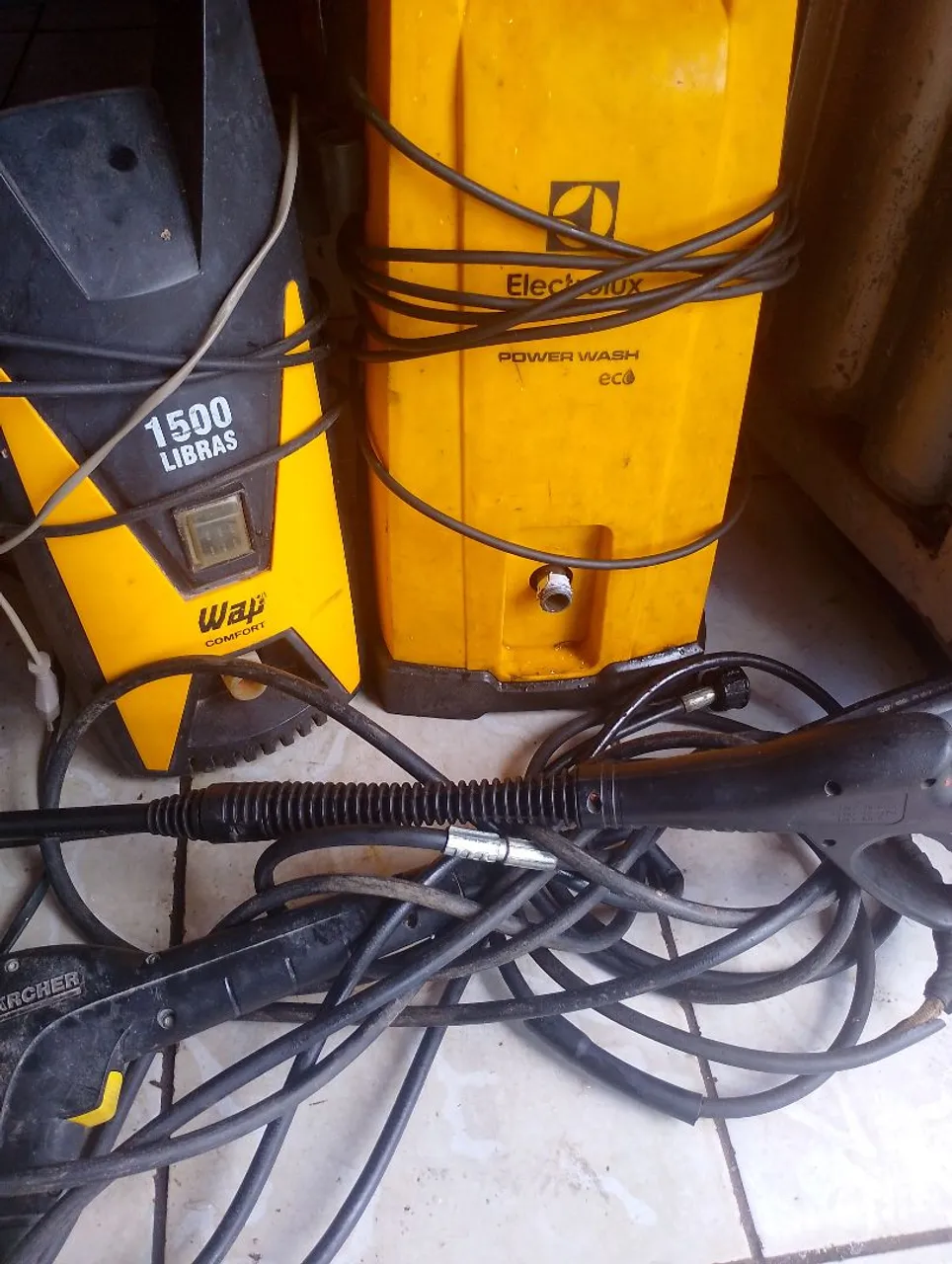 Lavadora de Alta Pressão Wap e Electrolux