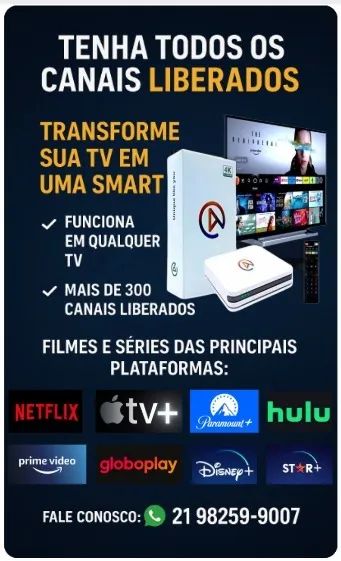 Aparelho que transforma a TV em Smart64292477281283121