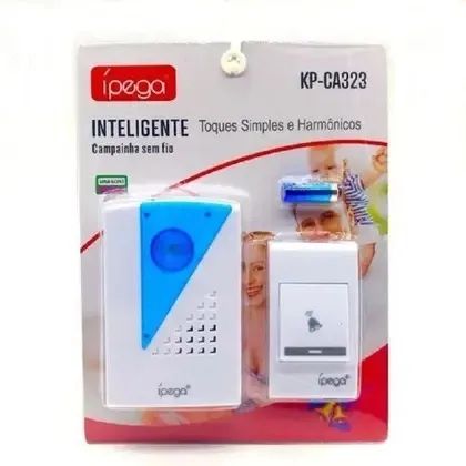 Campainha sem fio inteligente 32 toques ipega kp-ca323 Novo Loja Coimbra Computadores