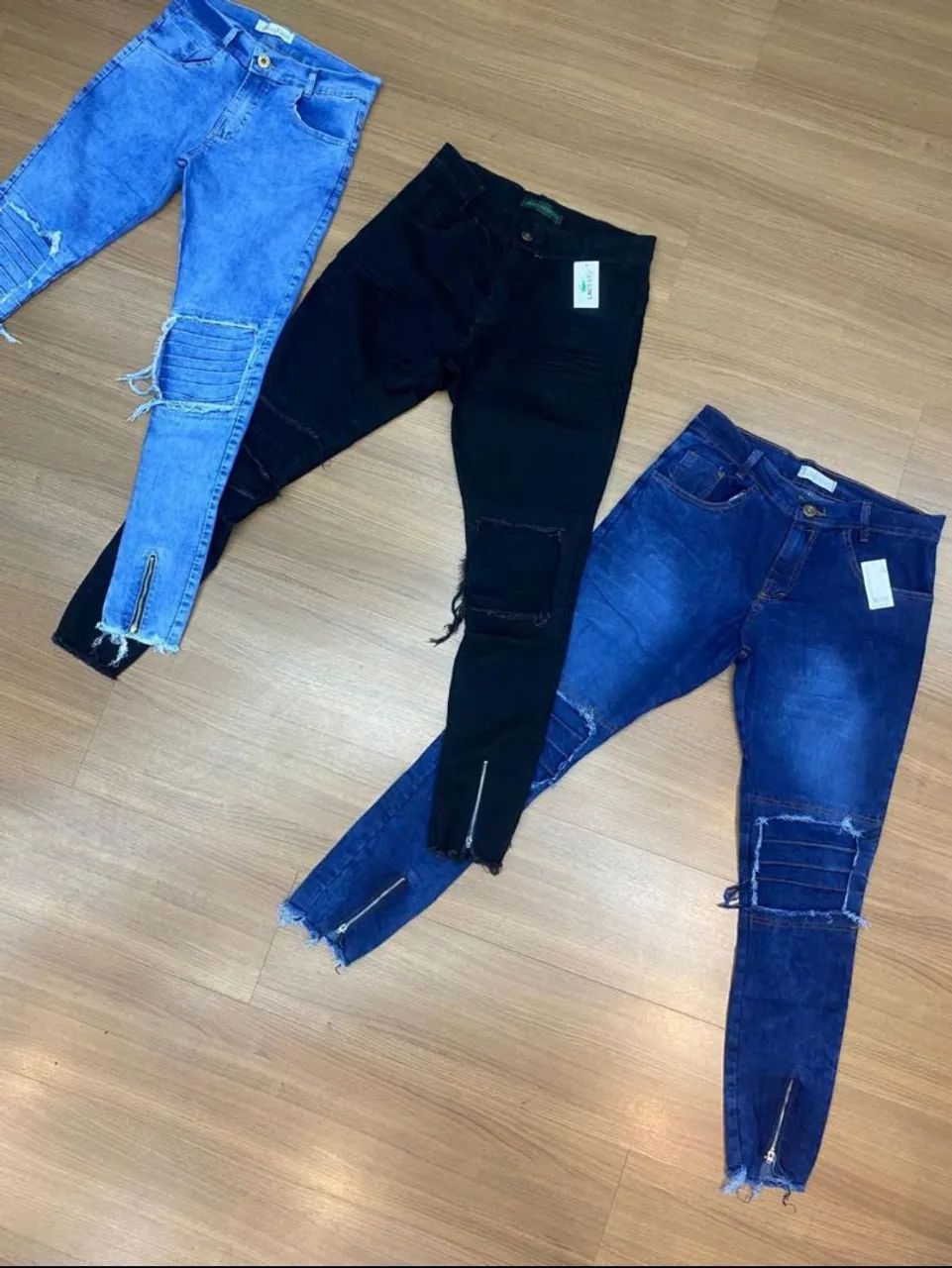 Calça com ziper - Foto 2