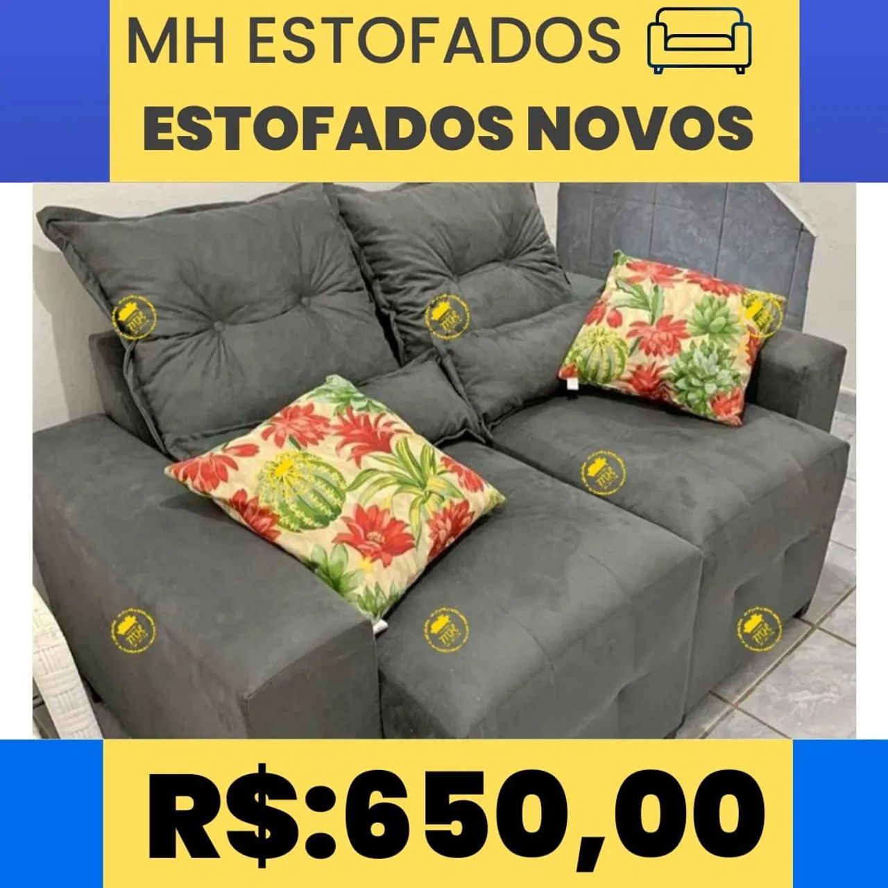 Sofá Modular Novo - Conforto e Elegância! - Foto 5