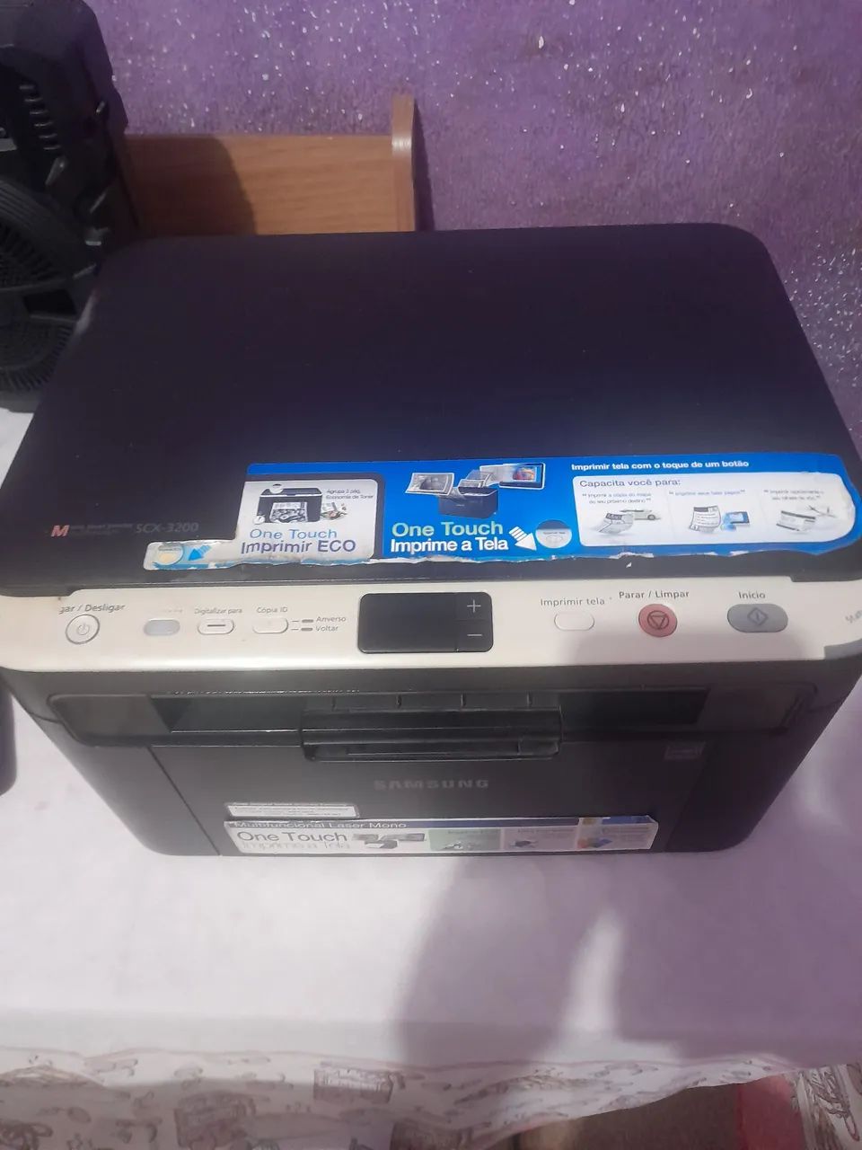 Impressora Multifuncional Samsung SCX-3200 com defeito 