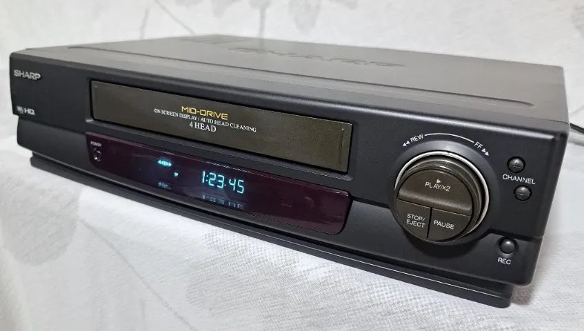Video Cassete SHARP 4 Cabeças VC-1494 - 100% Funcionando - Foto 4