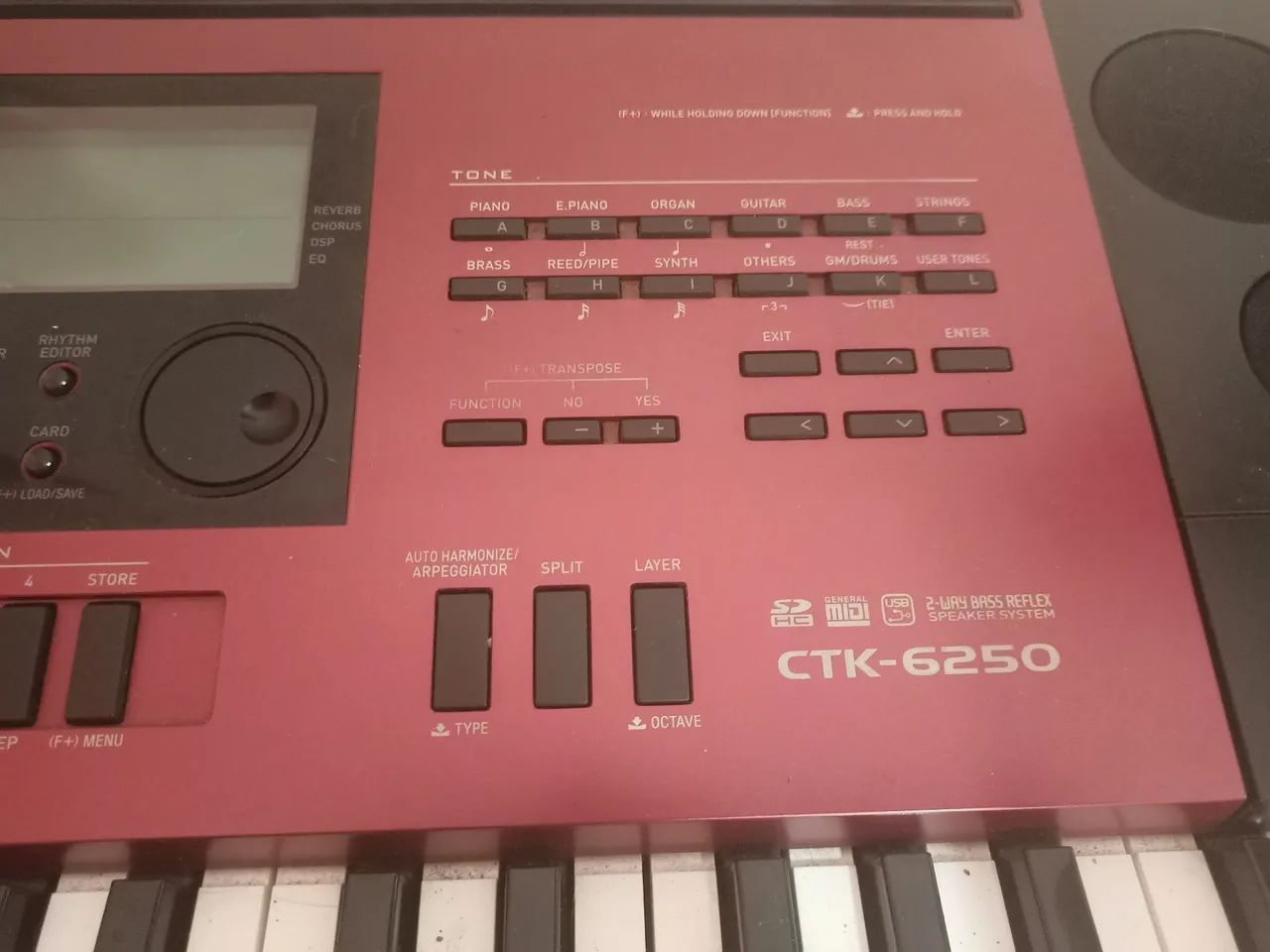 Teclado Casio CTK-6250 - Foto 2