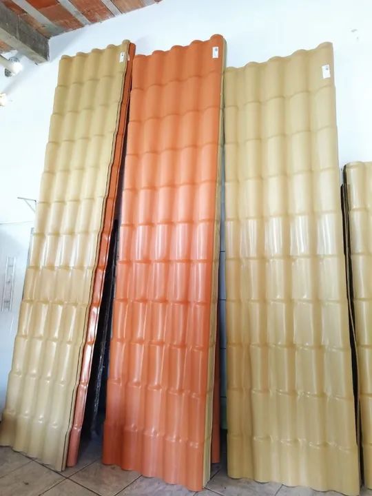 Telhas de PVC modelo colonial 4,59*86