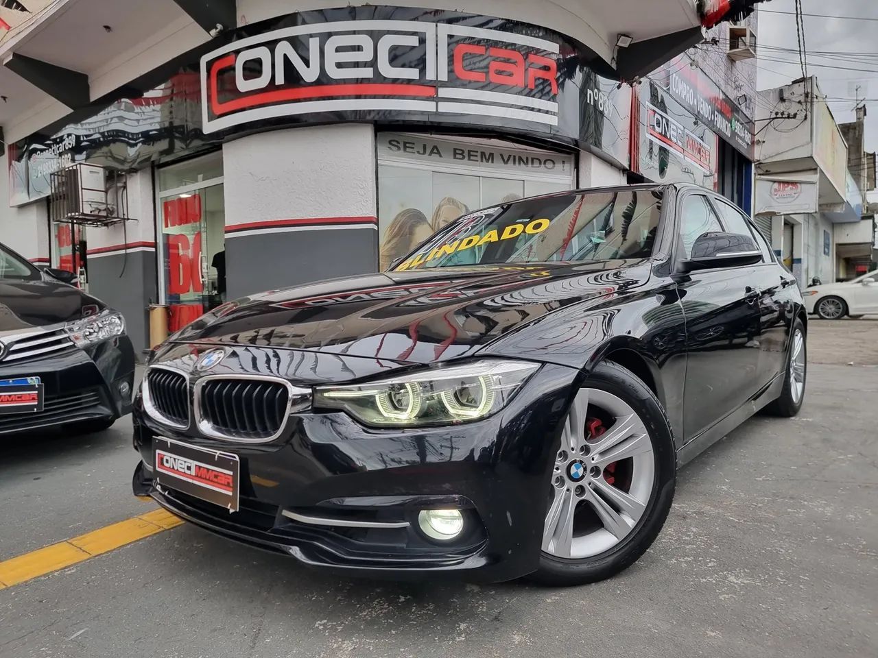BMW 320 BLINDADA NOVA D+ RARIDADE