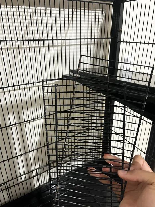 Gaiola Gaiopar 311 (PORTA LUXO) - Para rato Twist/Twister, furões e roedores. - Foto 5