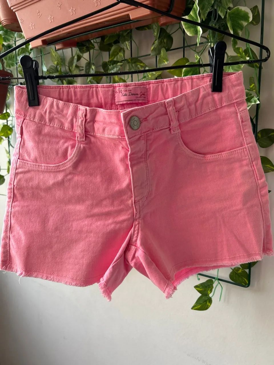 Short branco Zara tam 10 e short rosa Renner tam 10 R$ 30,00 cada - Foto 3