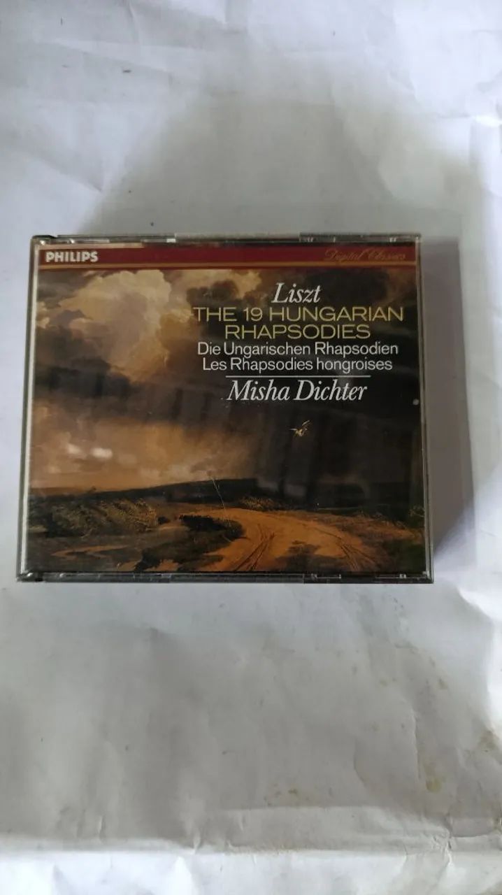Cd duplo liszt the 19 Hungarian Rhapsodies