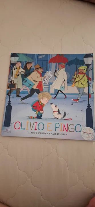 Livro infantil Olivio e Pingo - Capa dura