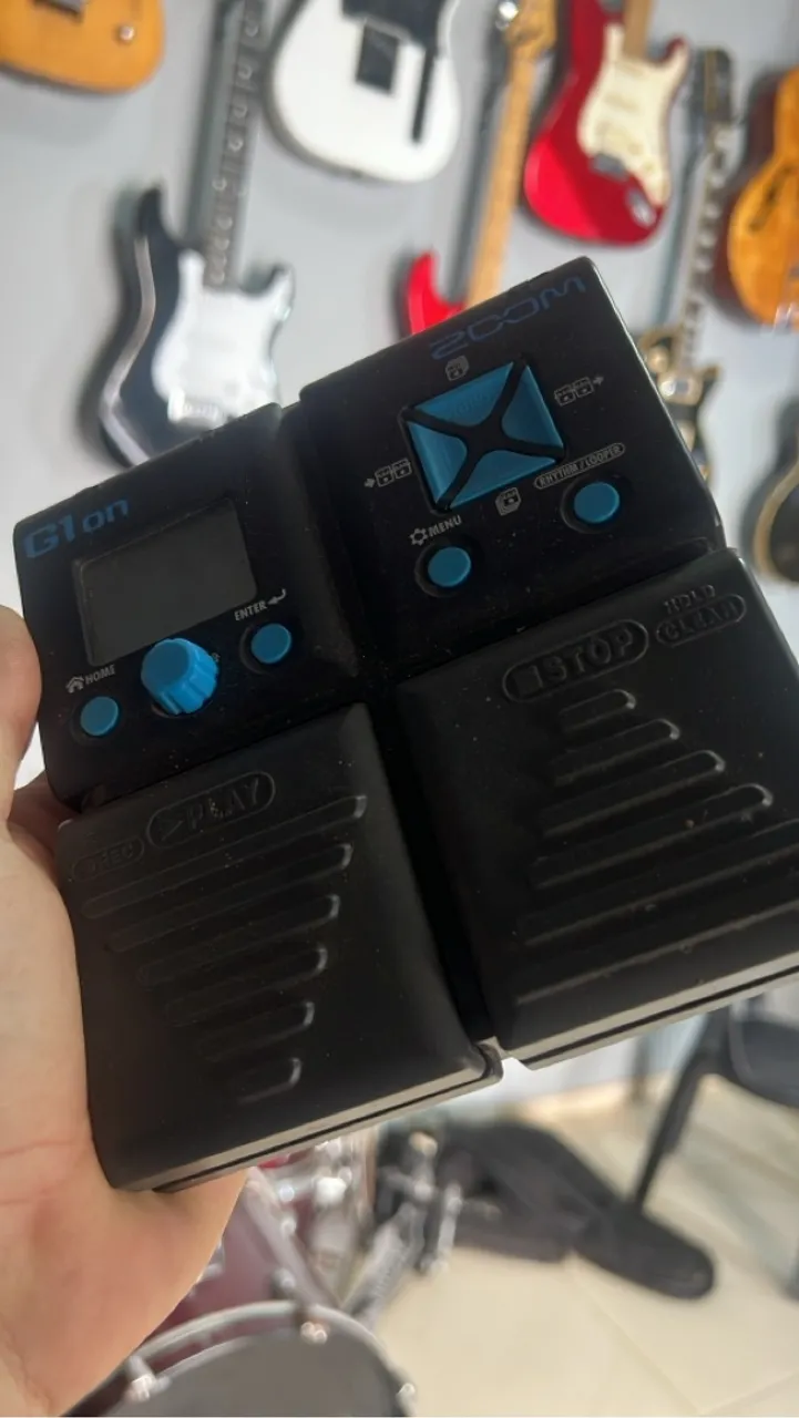 Pedaleira G1 on zoom