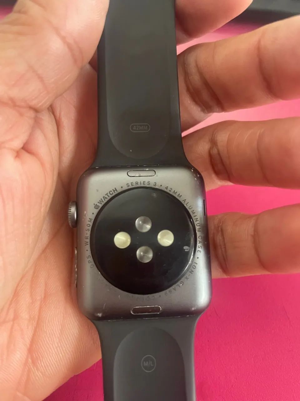 Apple Watch Series 3 38mm Preto - GPS - Foto 2