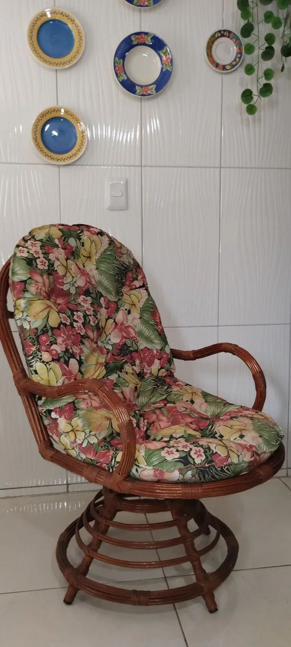 Cadeira de Vime - Foto 3