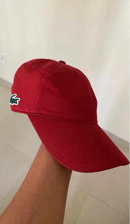 Boné lacoste sport 2k24 vermelho - Foto 2
