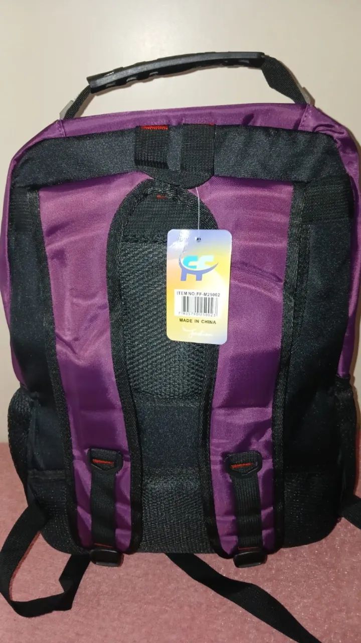 MOCHILA ROXA - NOVA E PRONTA ENTREGA - Foto 4