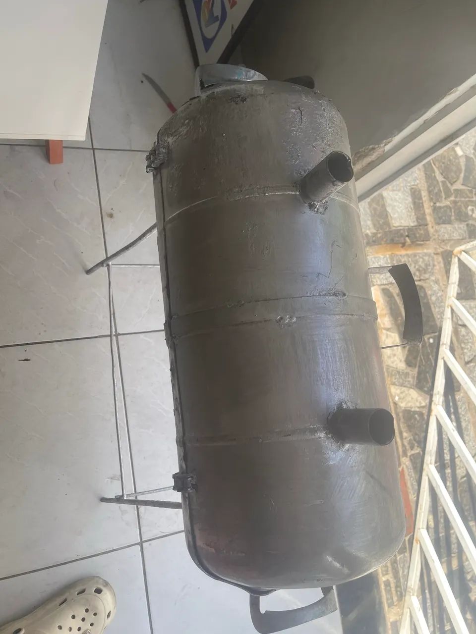 Churrasqueira a bafo 
