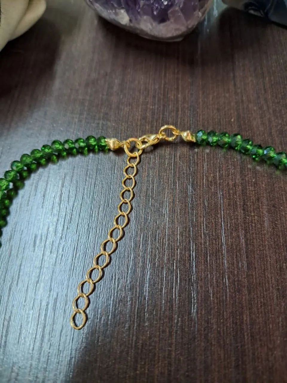 CHOKER CRISTAL VERDE  - Foto 5