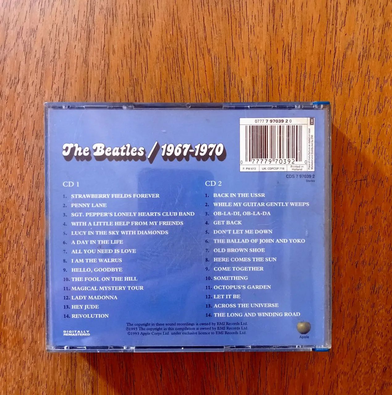 The Beatles 1967-1970 cd duplo - Foto 4