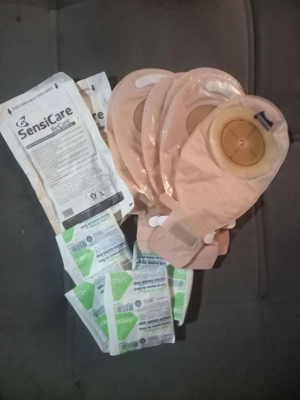 9 Bolsas de colostomia + brinde