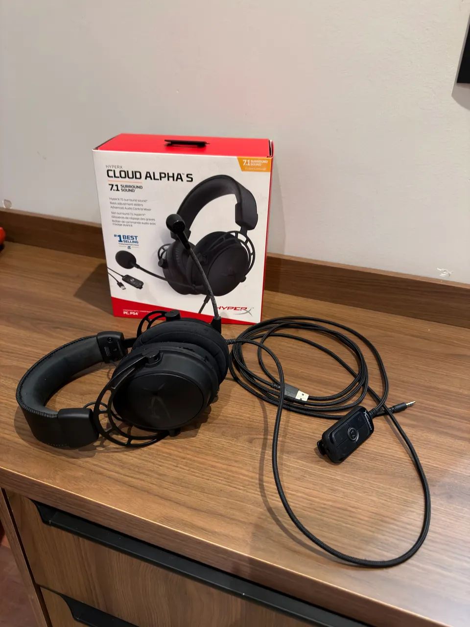 Headset Hyperx Cloud Alpha S  - Foto 3