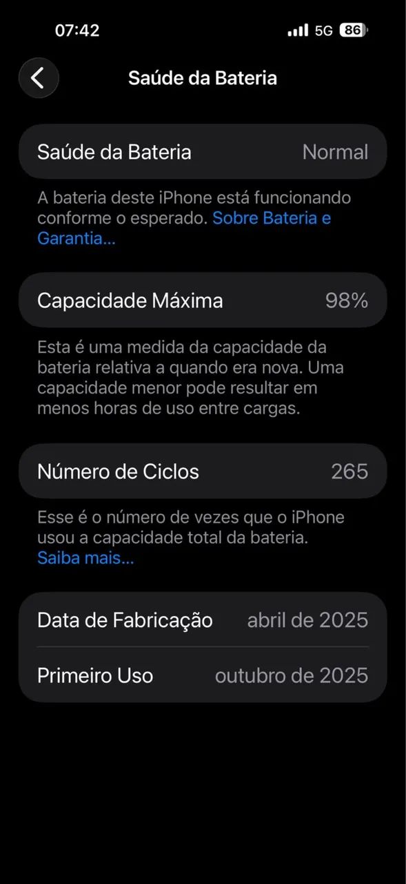 iPhone 16 Pro Max 256GB - Titânio Preto - Foto 3