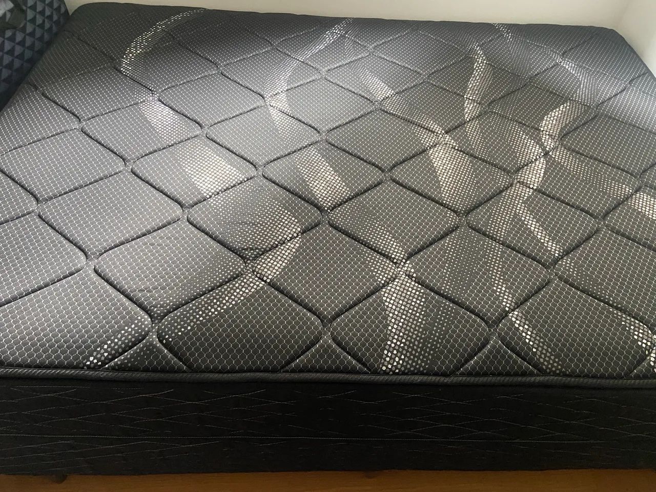 Cama box+colchao