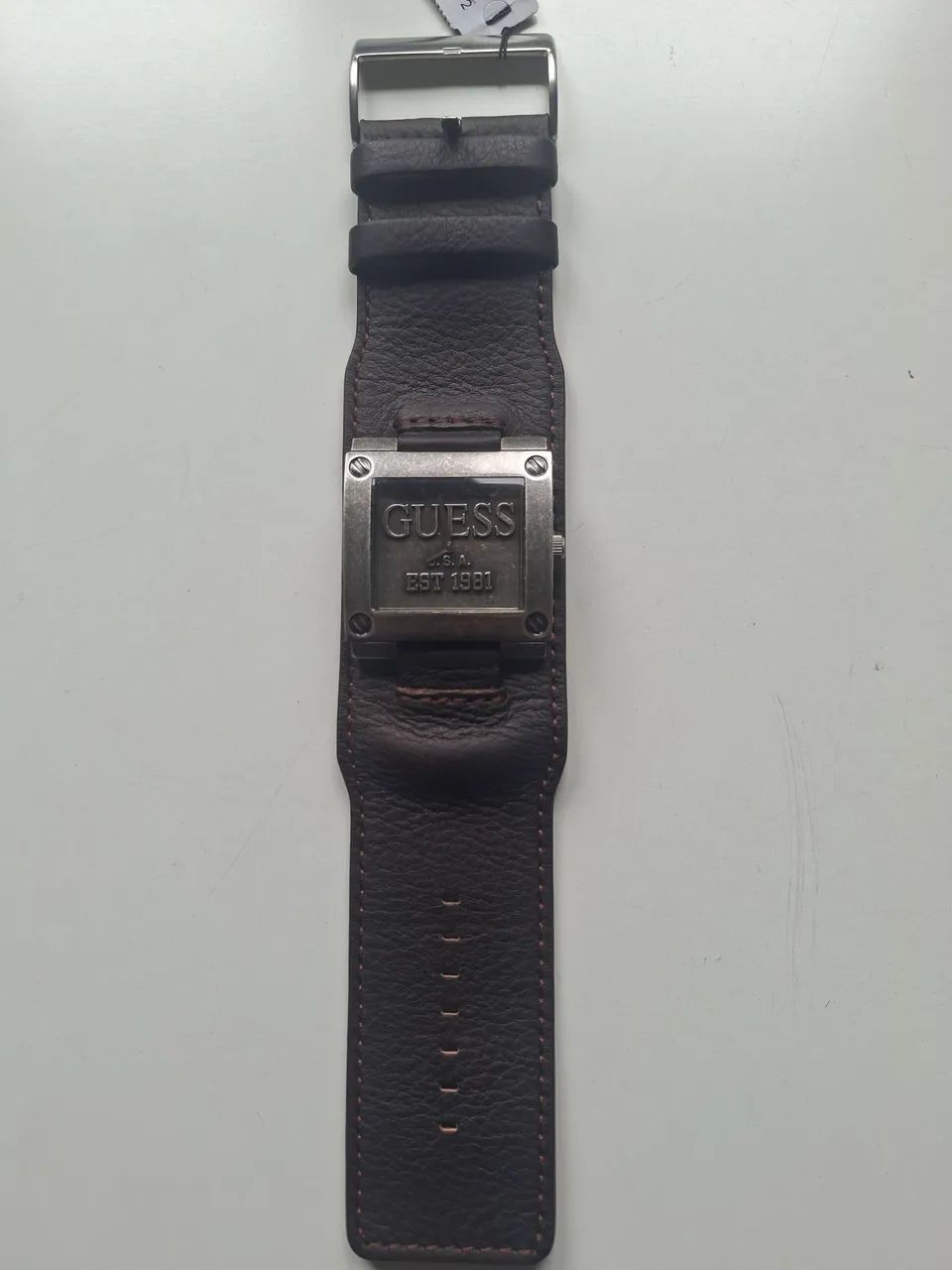 Relógio Guess pulseira de couro  - Foto 4