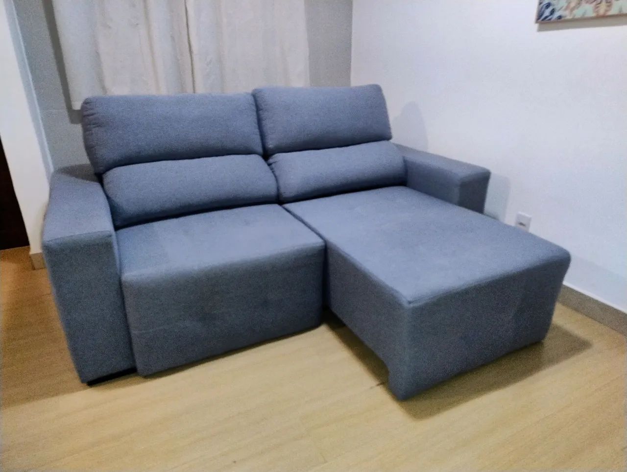 Sofá retrátil 2 lugares