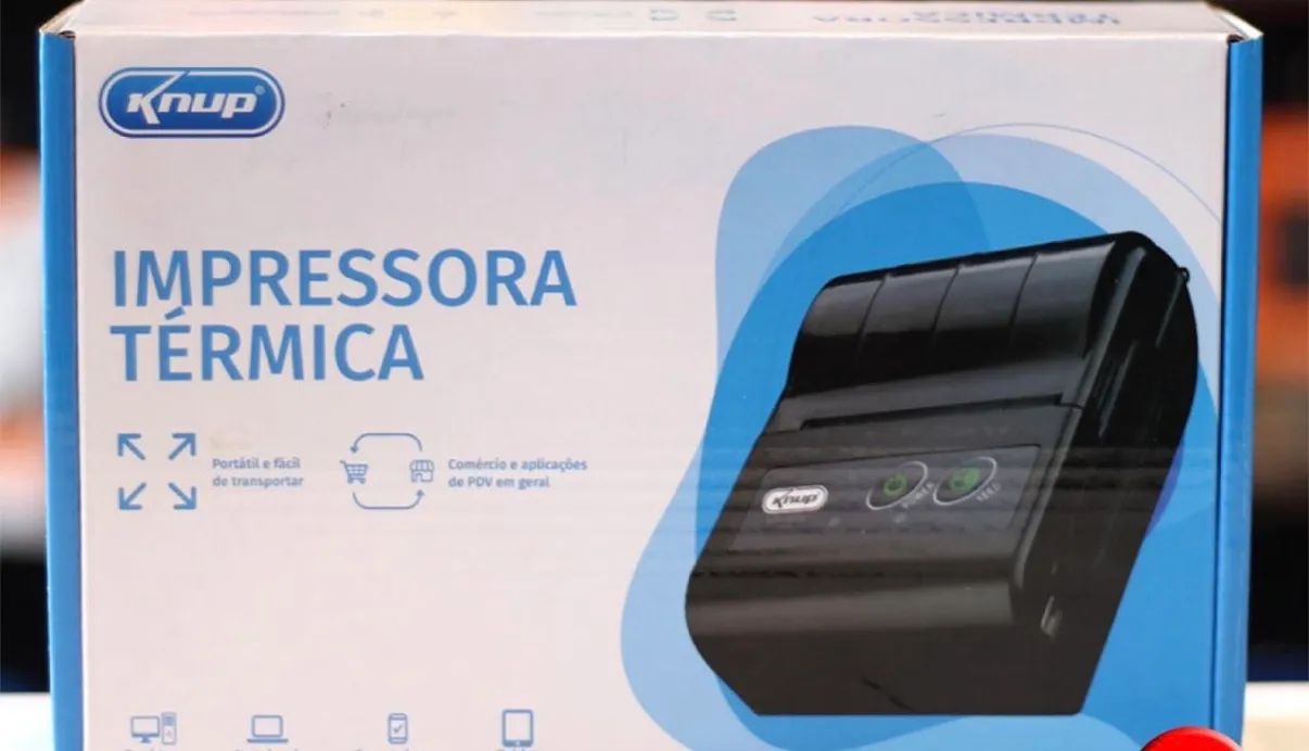 Impressora térmica bluetooth 