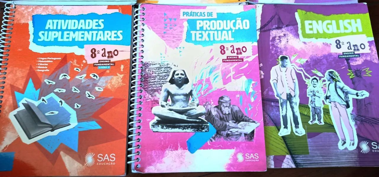 APOSTILAS SAS 8° ANO - Livros e revistas - São Mateus, Juiz de