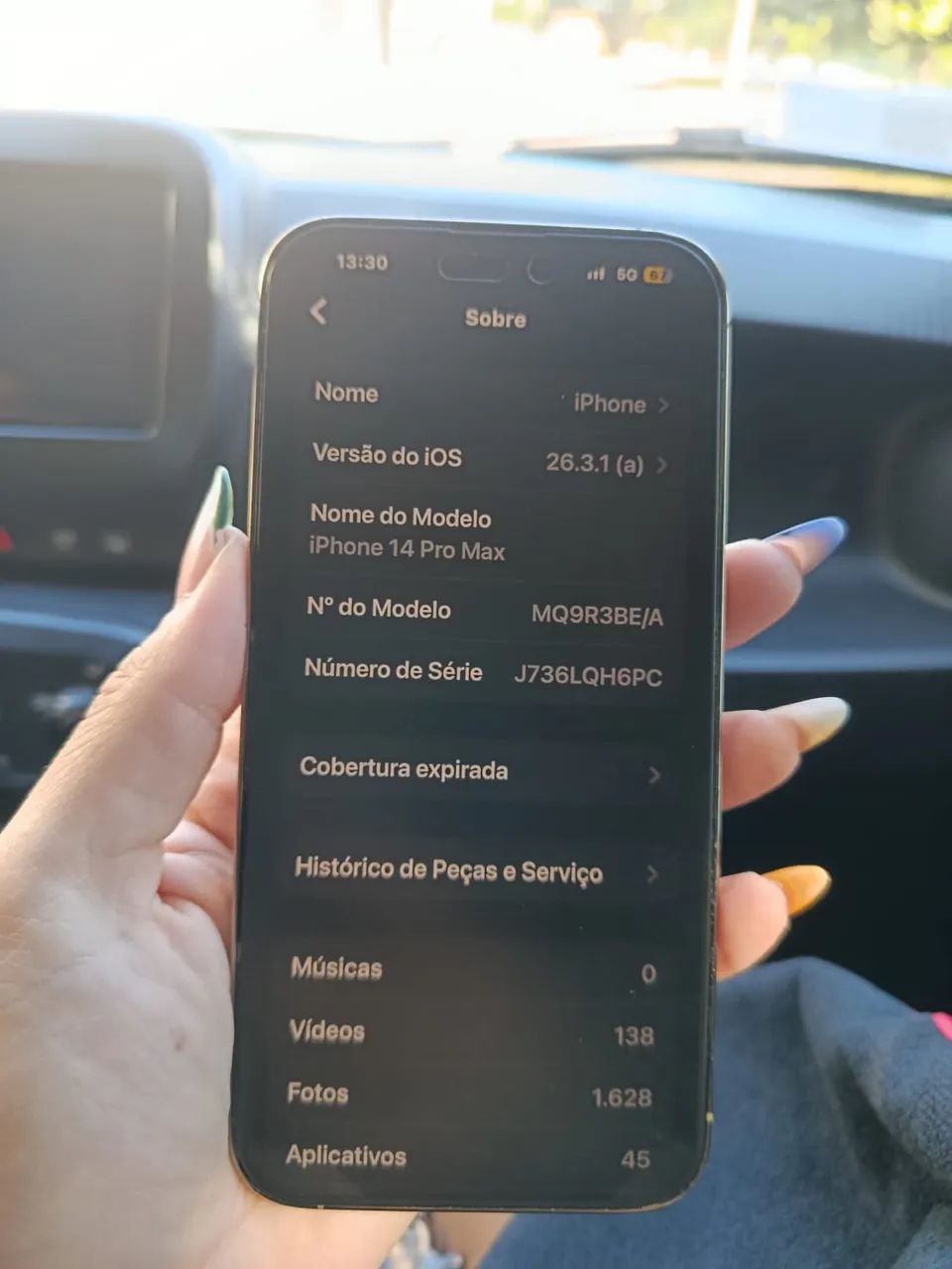 iPhone 14 Pro Max 128 gigas em perfeito estado 