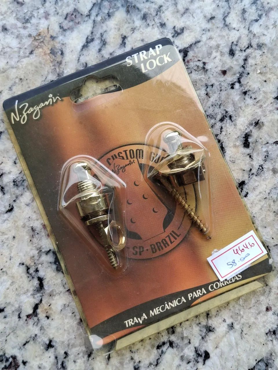 Strap Lock guitarra violão