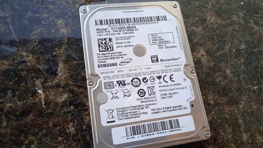 HD Samsung 1TB (Notebook) - Foto 3