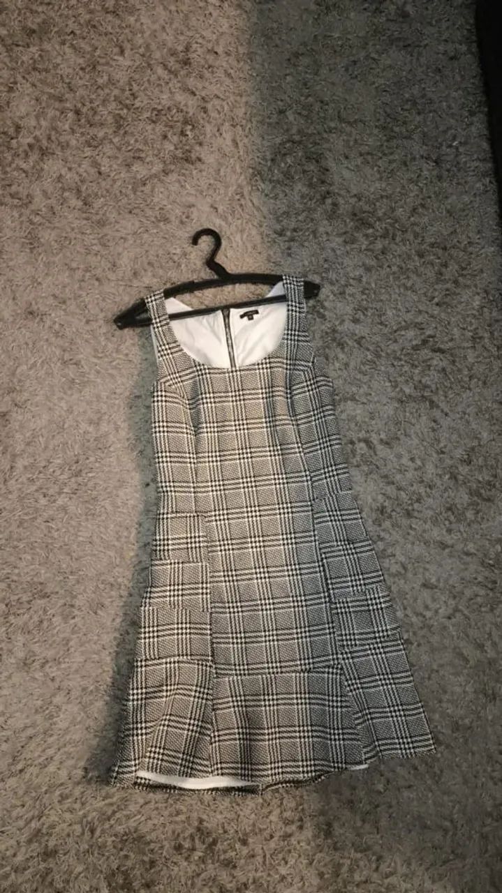 Vestido tipo xadrez