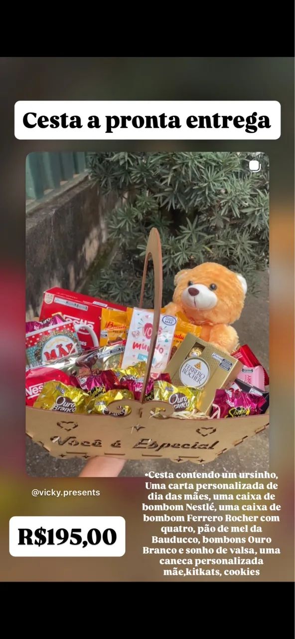 Cesta de dia das mães  - Foto 2
