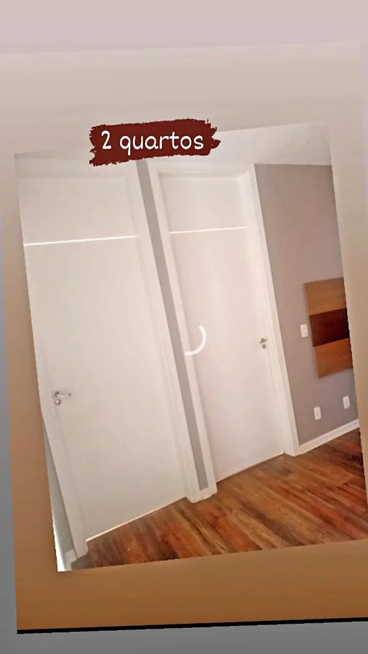 Apartamento com 2 quartos, sala, cozinha, banheiro e área de serviço. - Foto 4