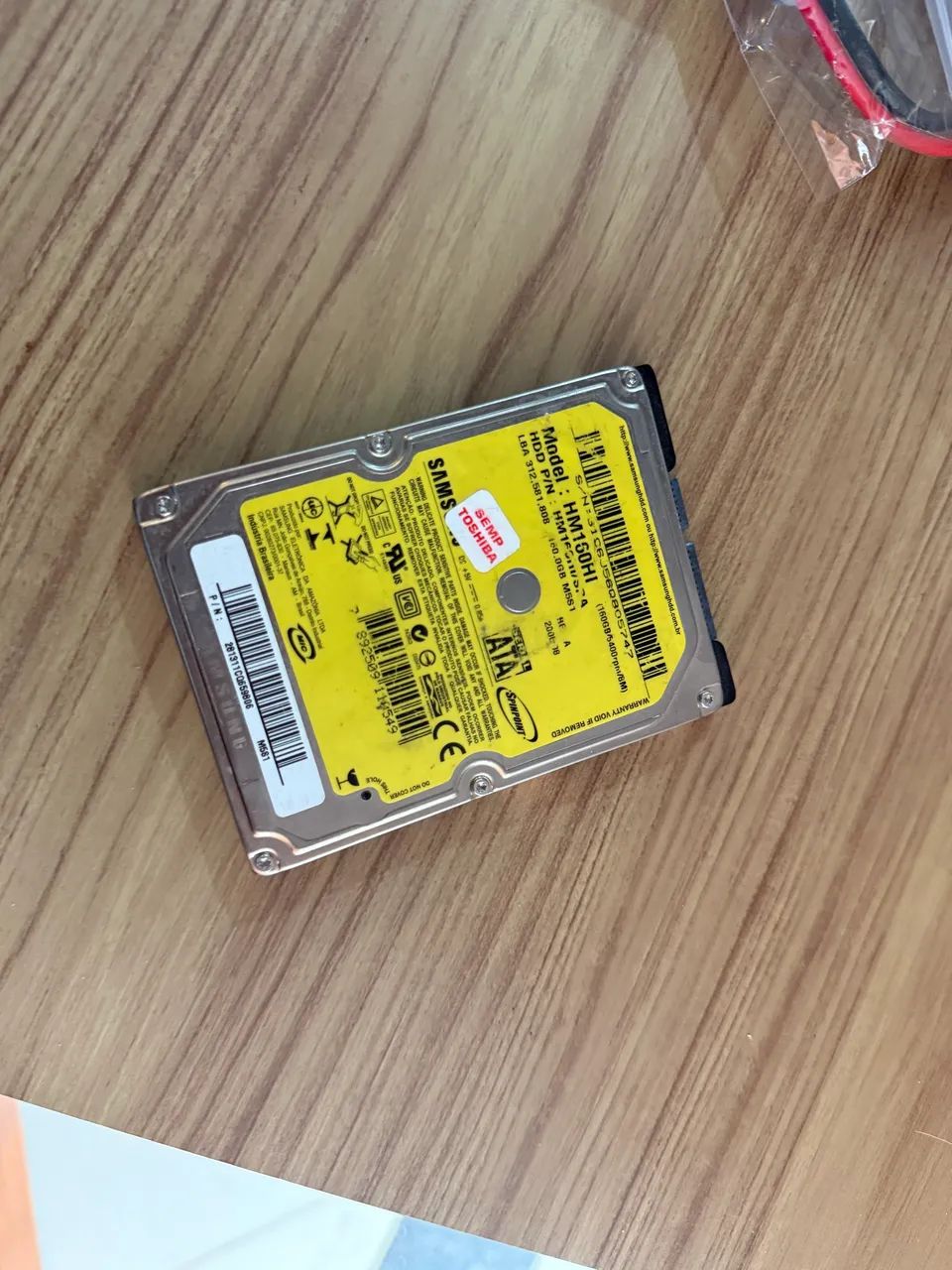 Hd de notebook desktop 160gb Samsung 