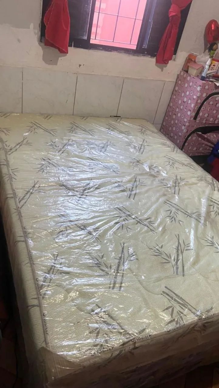 Cama box casal 