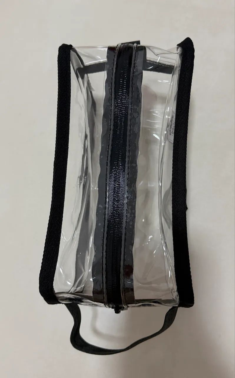 Necessaire de maquiagem transparente  - Foto 5