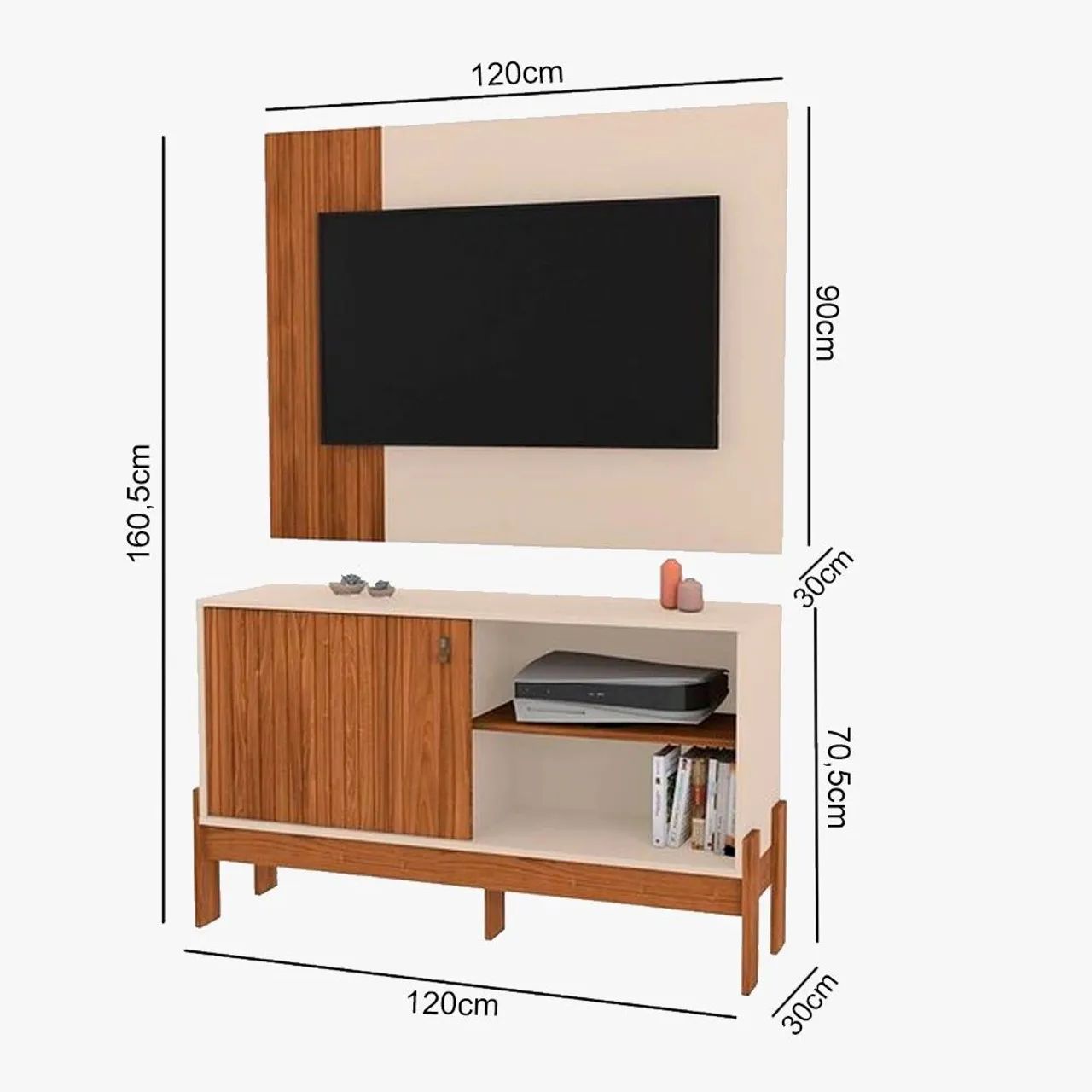 COMBO RACK PAINEL MOBLER 