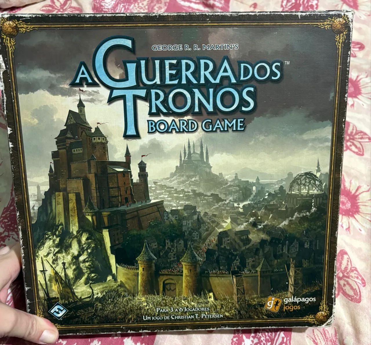 Jogo de Tabuleiro Guerra dos Tronos - Galápagos - Foto 5