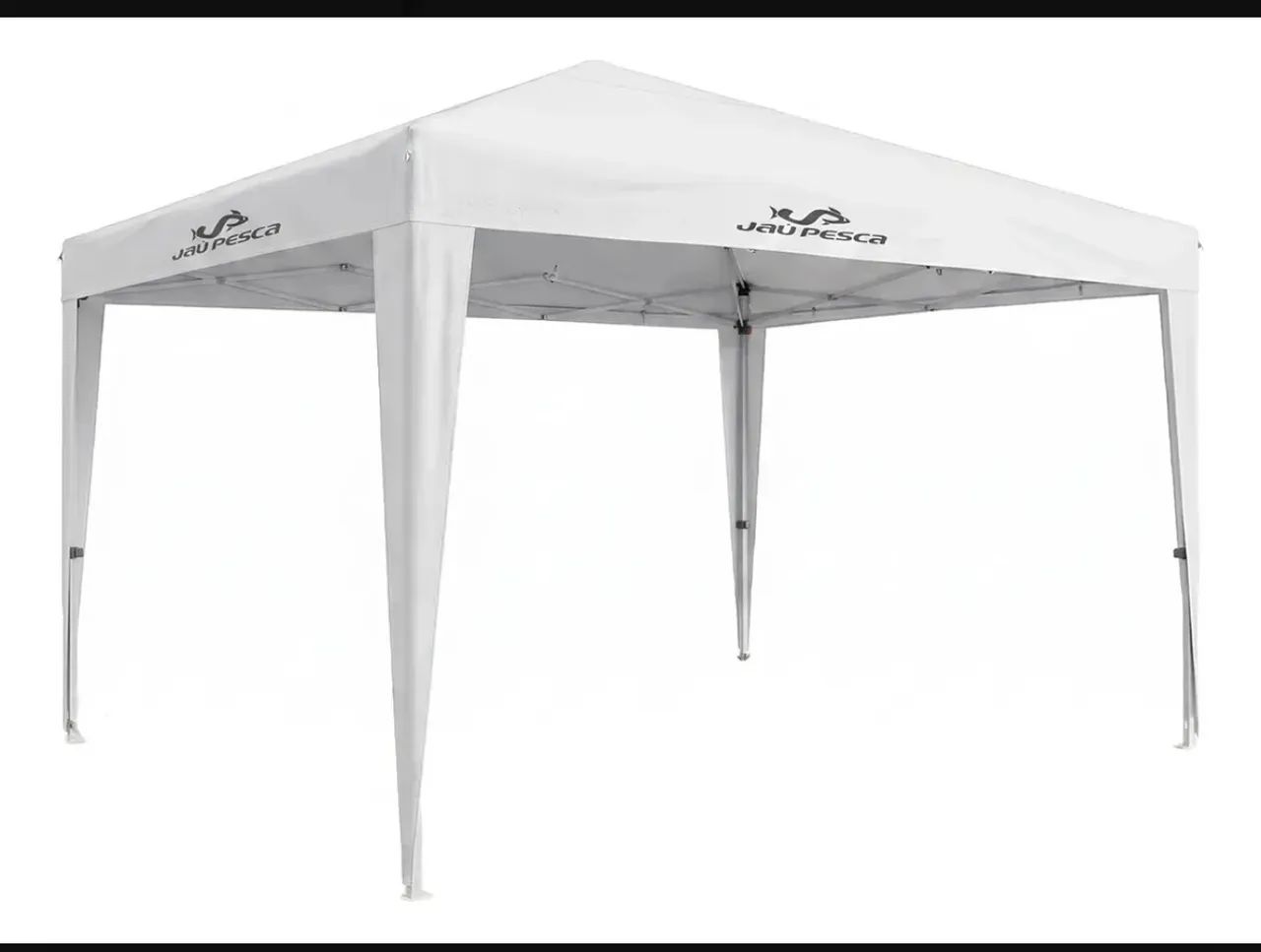 Tenda sanfonada branca 3x3