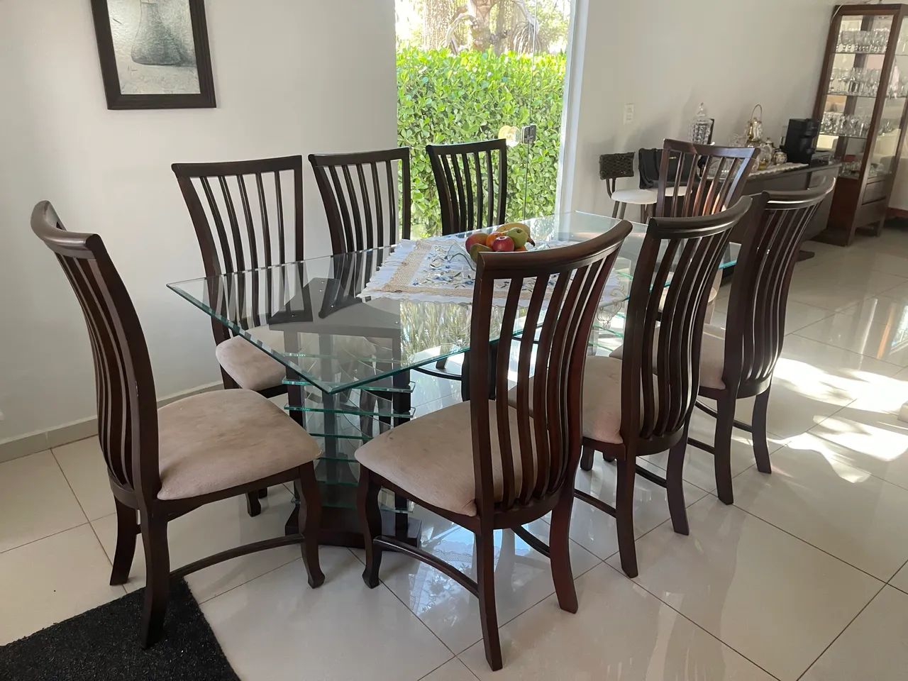 Mesa com 8 cadeiras  - Foto 4