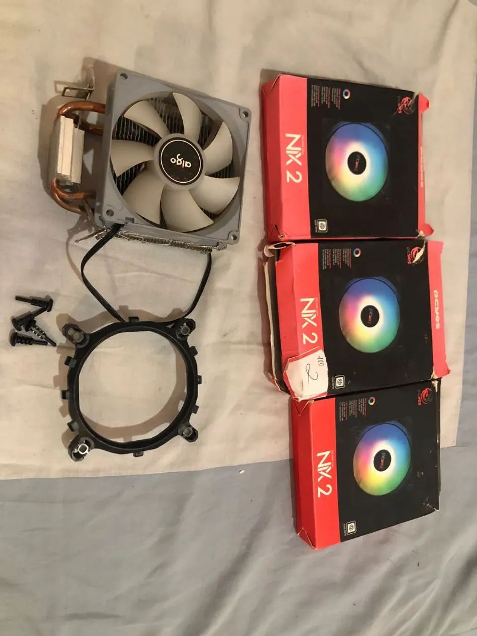 Fans 120mm RGB NIX2 PCyes  - Foto 3