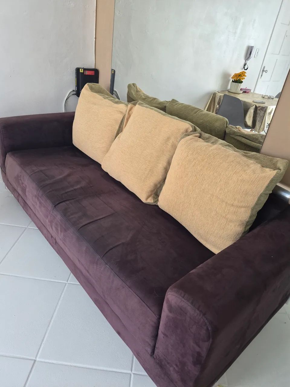 Sofá marrom  - Foto 3